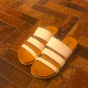 White Sandals -Cliffs by White Mountain